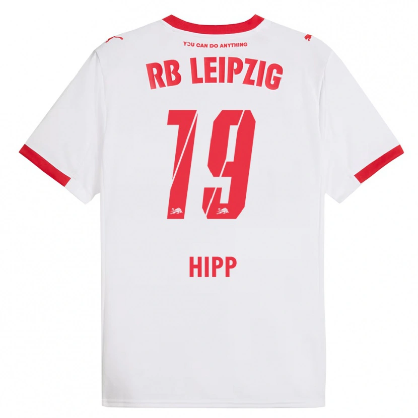 Danxen Herren Jenny Hipp #19 Weiß Rot Heimtrikot Trikot 2025/26 T-Shirt Schweiz