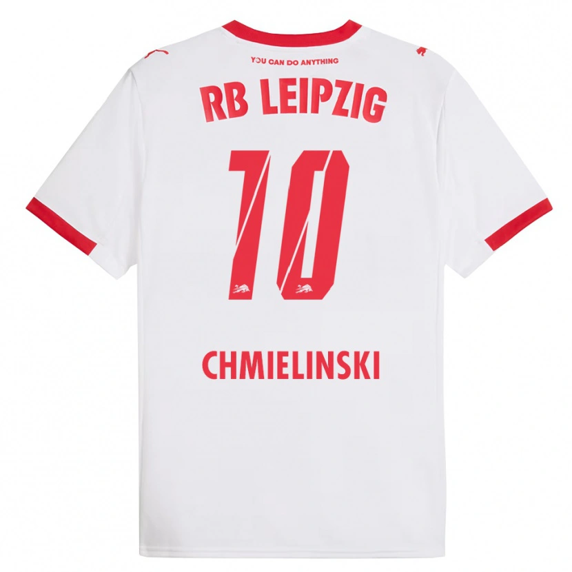 Danxen Herren Gina Chmielinski #10 Weiß Rot Heimtrikot Trikot 2025/26 T-Shirt Schweiz