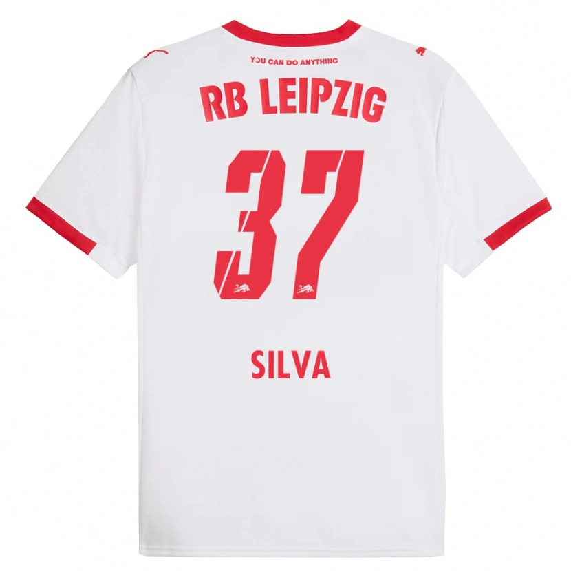 Danxen Herren André Silva #37 Weiß Rot Heimtrikot Trikot 2025/26 T-Shirt Schweiz