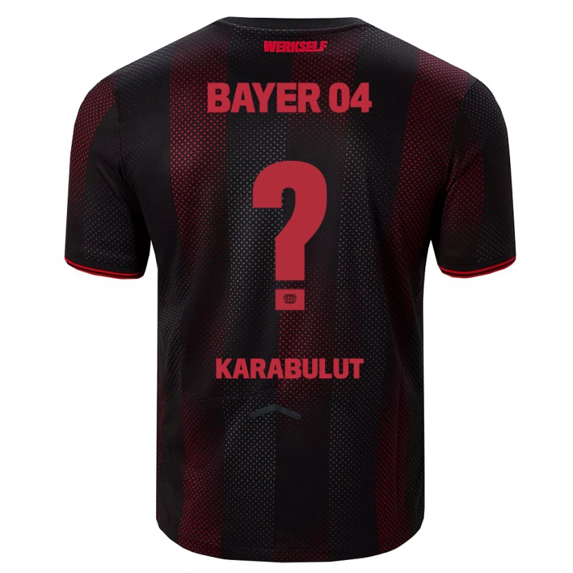 Danxen Herren Emirhan Karabulut #0 Schwarz Rot Heimtrikot Trikot 2025/26 T-Shirt Schweiz