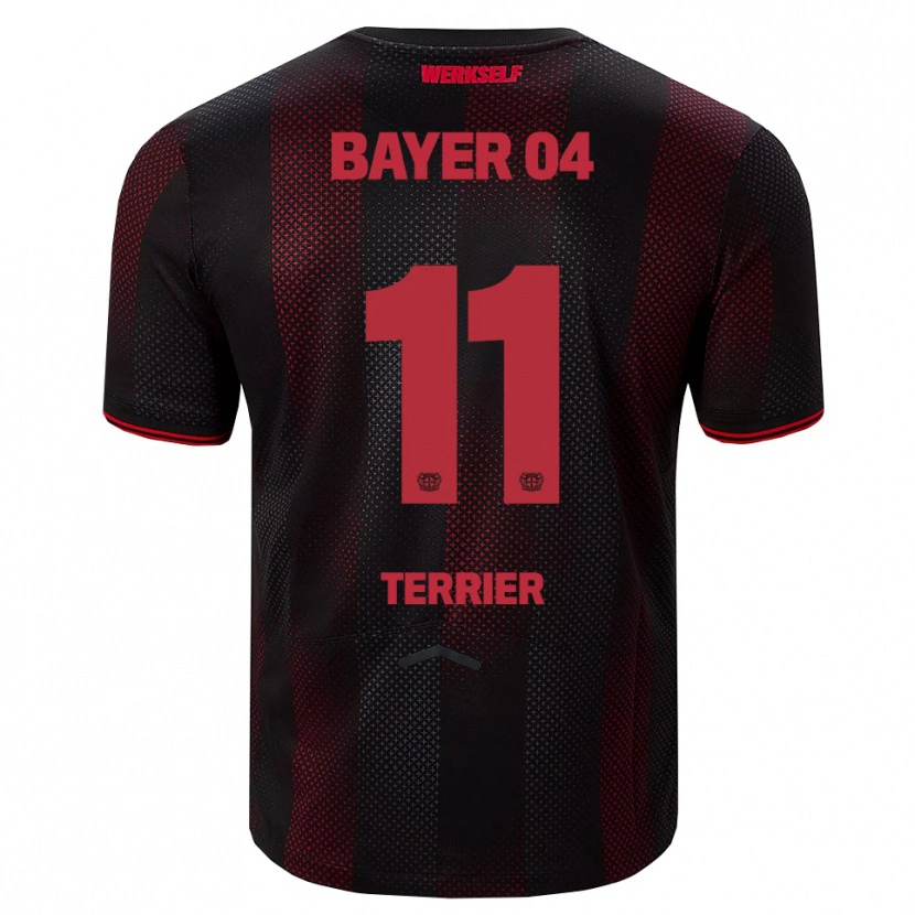 Danxen Herren Martin Terrier #11 Schwarz Rot Heimtrikot Trikot 2025/26 T-Shirt Schweiz