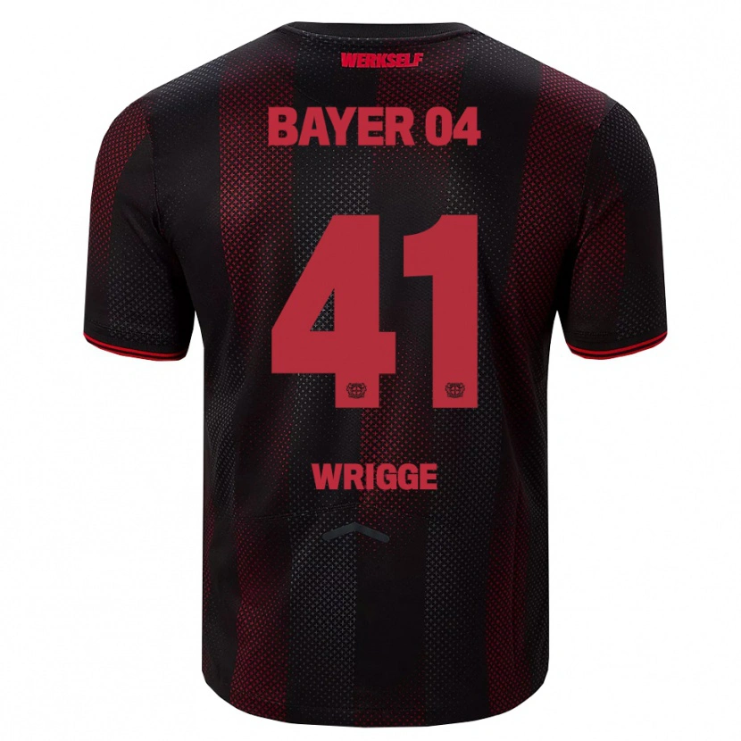 Danxen Herren Amy Wrigge #41 Schwarz Rot Heimtrikot Trikot 2025/26 T-Shirt Schweiz