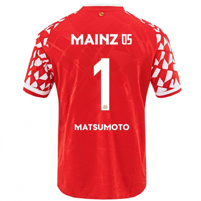 Danxen Herren Mamiko Matsumoto #1 Rot Weiß Heimtrikot Trikot 2025/26 T-Shirt Schweiz