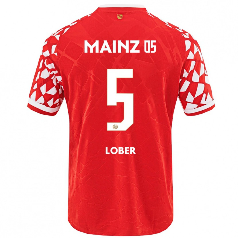 Danxen Herren Jana Löber #5 Rot Weiß Heimtrikot Trikot 2025/26 T-Shirt Schweiz