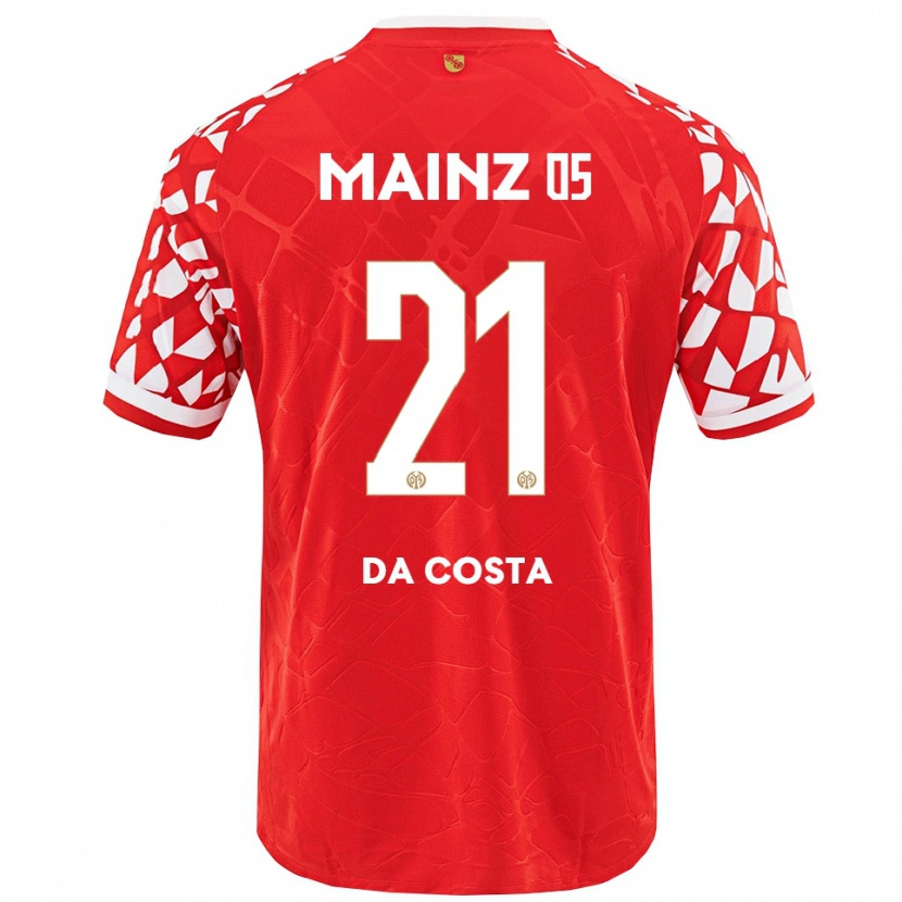Danxen Herren Danny Da Costa #21 Rot Weiß Heimtrikot Trikot 2025/26 T-Shirt Schweiz