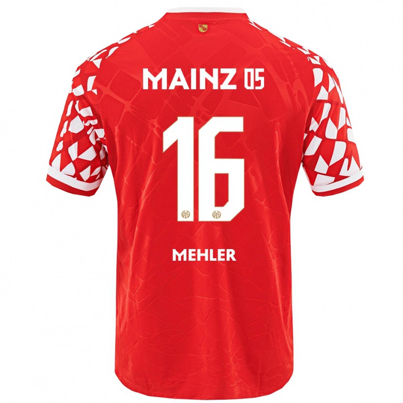 Danxen Herren Melina Mehler #16 Rot Weiß Heimtrikot Trikot 2025/26 T-Shirt Schweiz