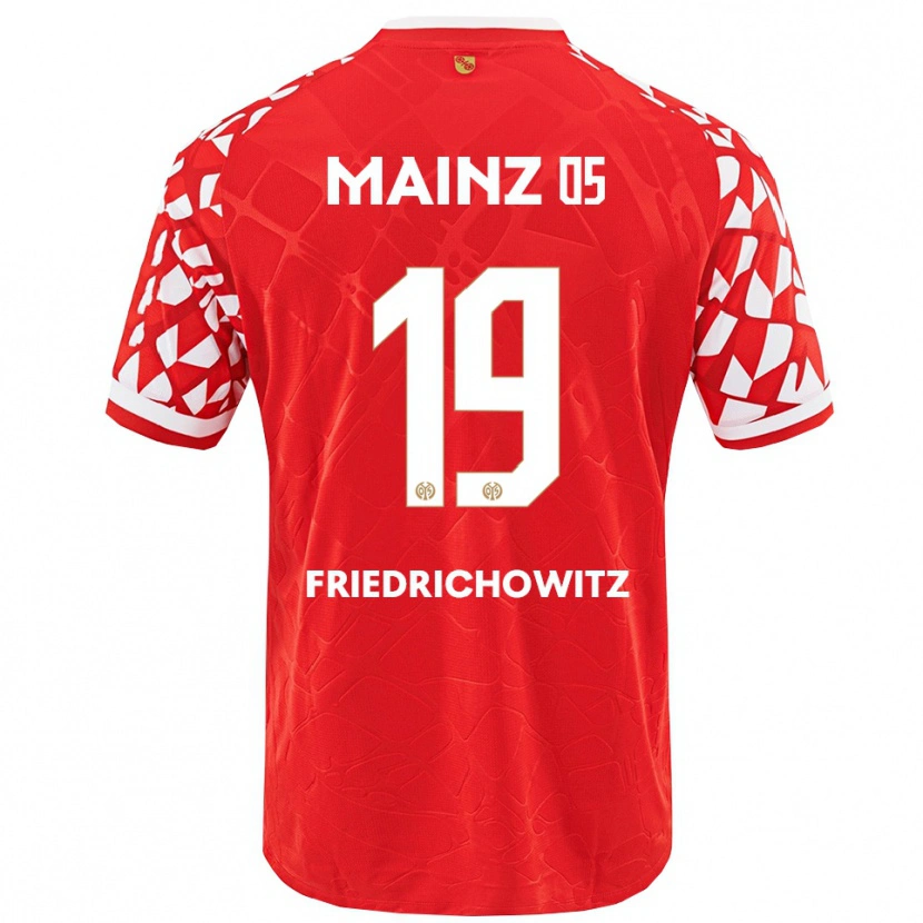 Danxen Herren Anna Friedrichowitz #19 Rot Weiß Heimtrikot Trikot 2025/26 T-Shirt Schweiz