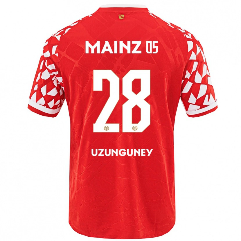 Danxen Herren Ebru Uzungüney #28 Rot Weiß Heimtrikot Trikot 2025/26 T-Shirt Schweiz