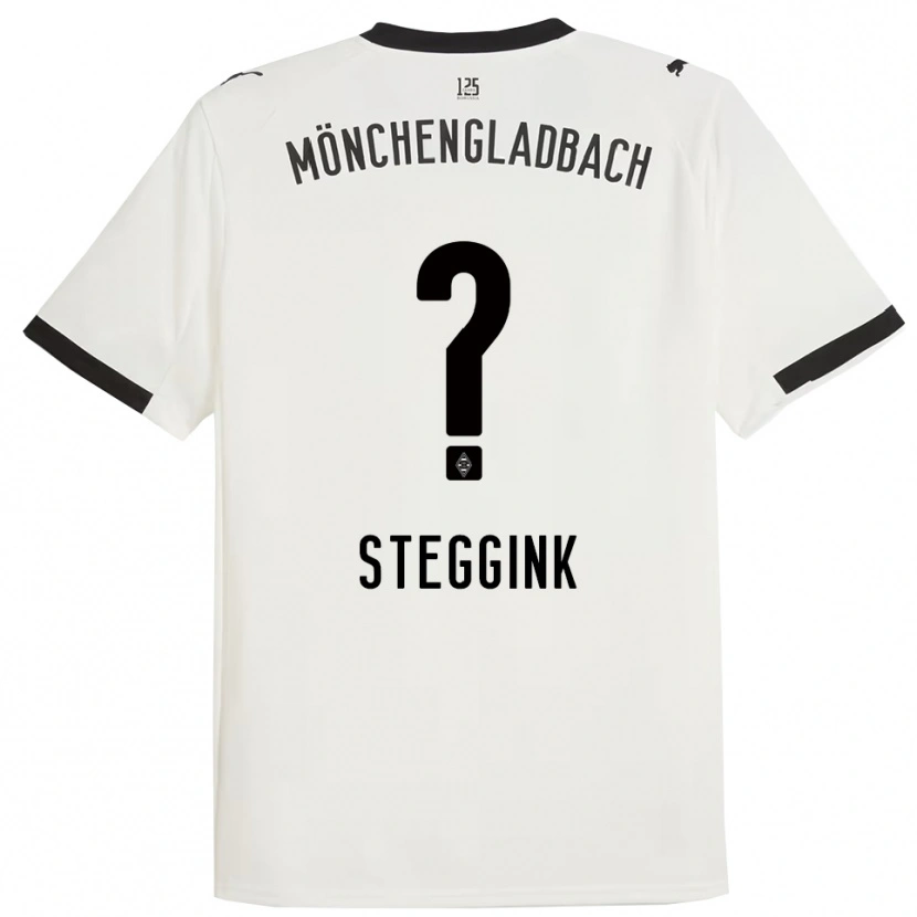 Danxen Herren Lennart Steggink #0 Weiß Schwarz Heimtrikot Trikot 2025/26 T-Shirt Schweiz