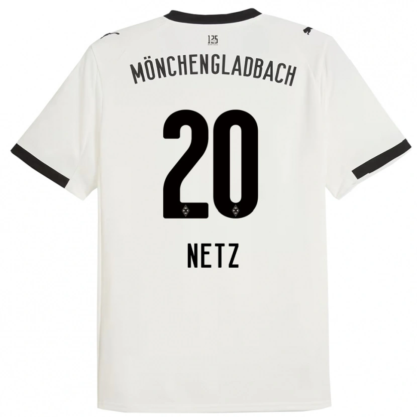 Danxen Herren Luca Netz #20 Weiß Schwarz Heimtrikot Trikot 2025/26 T-Shirt Schweiz