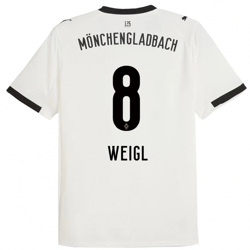 Danxen Herren Julian Weigl #8 Weiß Schwarz Heimtrikot Trikot 2025/26 T-Shirt Schweiz