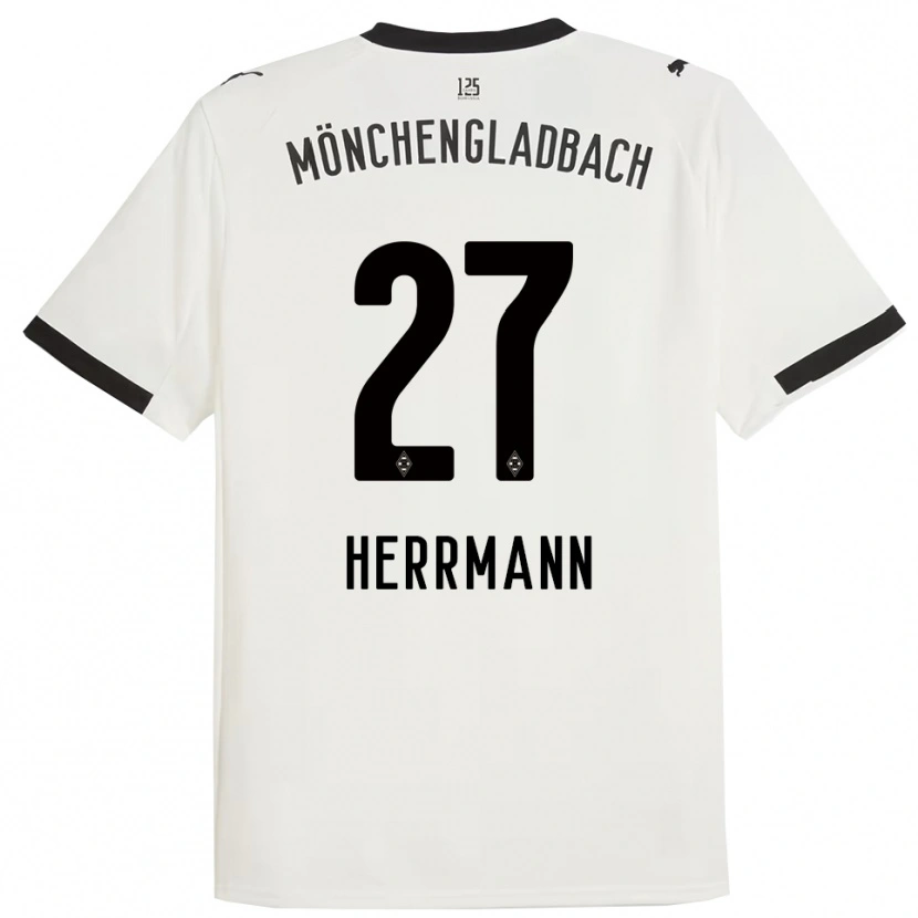 Danxen Herren Michelle Herrmann #27 Weiß Schwarz Heimtrikot Trikot 2025/26 T-Shirt Schweiz