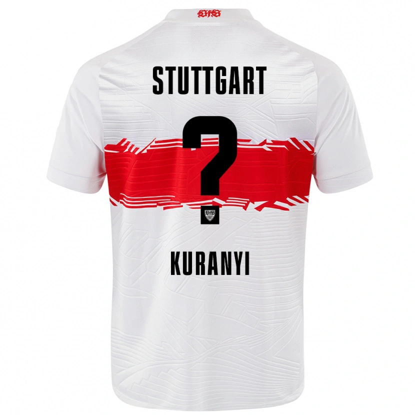 Danxen Herren Karlo Kuranyi #0 Weiß Rot Heimtrikot Trikot 2025/26 T-Shirt Schweiz