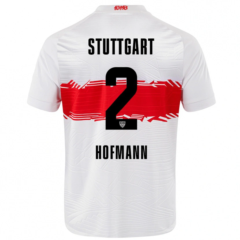 Danxen Herren Linette Hofmann #2 Weiß Rot Heimtrikot Trikot 2025/26 T-Shirt Schweiz