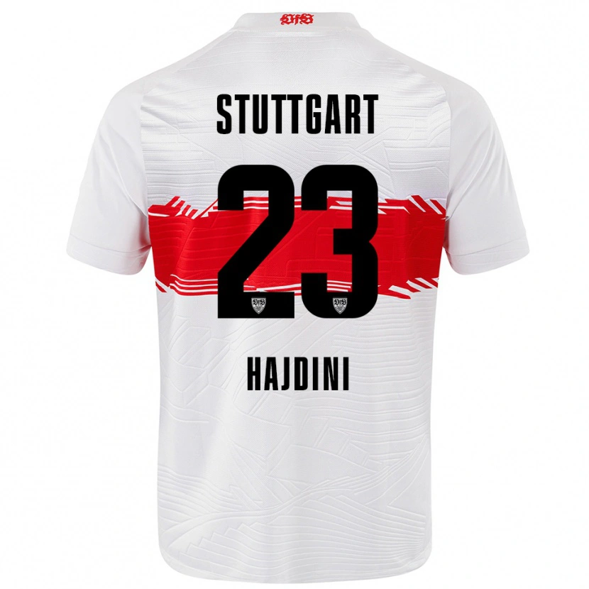 Danxen Herren Deli Hajdini #23 Weiß Rot Heimtrikot Trikot 2025/26 T-Shirt Schweiz