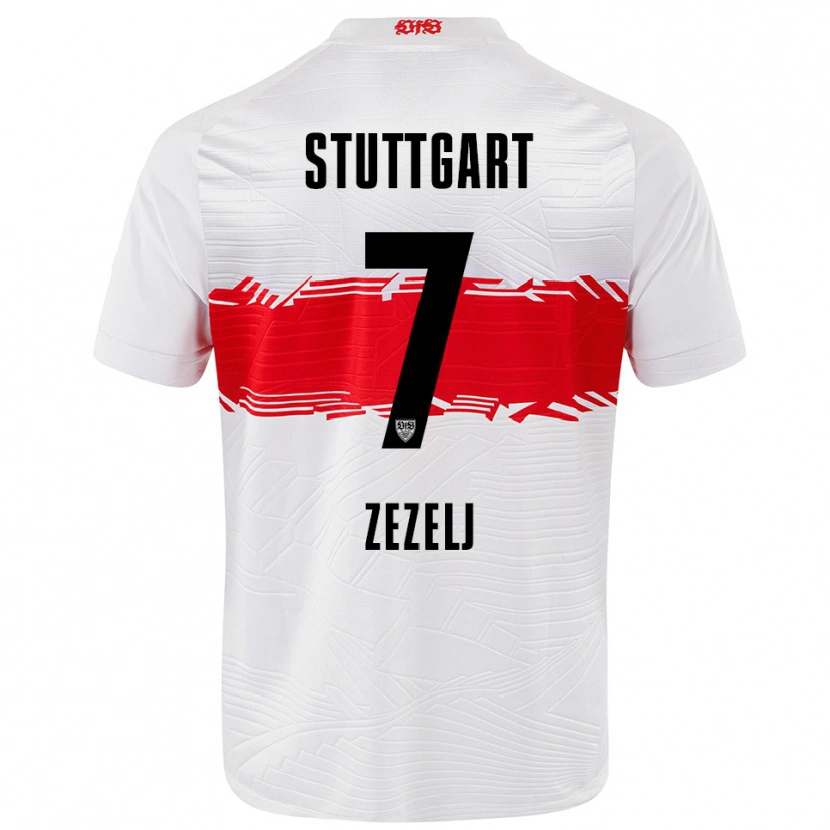 Danxen Herren Neno Zezelj #7 Weiß Rot Heimtrikot Trikot 2025/26 T-Shirt Schweiz