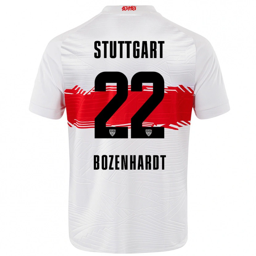 Danxen Herren Laura Bozenhardt #22 Weiß Rot Heimtrikot Trikot 2025/26 T-Shirt Schweiz