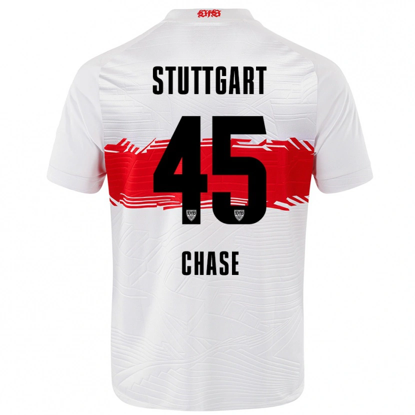 Danxen Herren Anrie Chase #45 Weiß Rot Heimtrikot Trikot 2025/26 T-Shirt Schweiz
