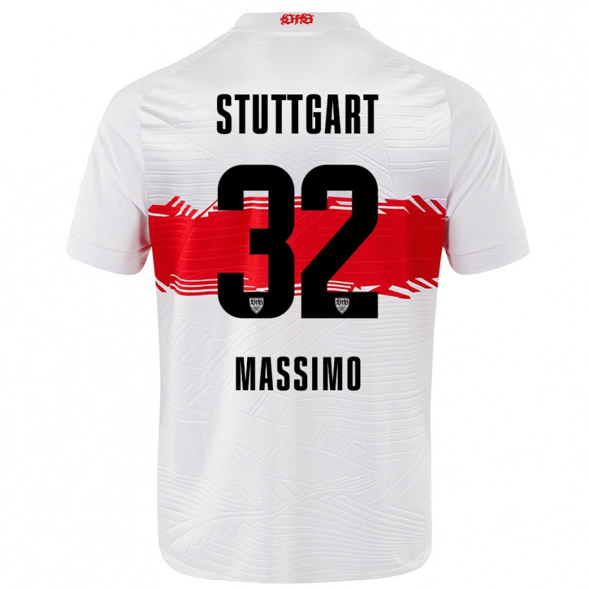 Danxen Herren Roberto Massimo #32 Weiß Rot Heimtrikot Trikot 2025/26 T-Shirt Schweiz