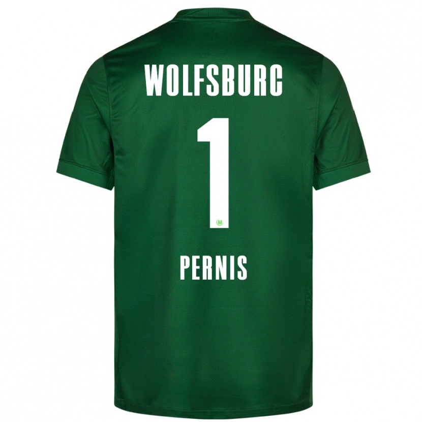 Danxen Herren Dusan Pernis #1 Grün Weiß Heimtrikot Trikot 2025/26 T-Shirt Schweiz