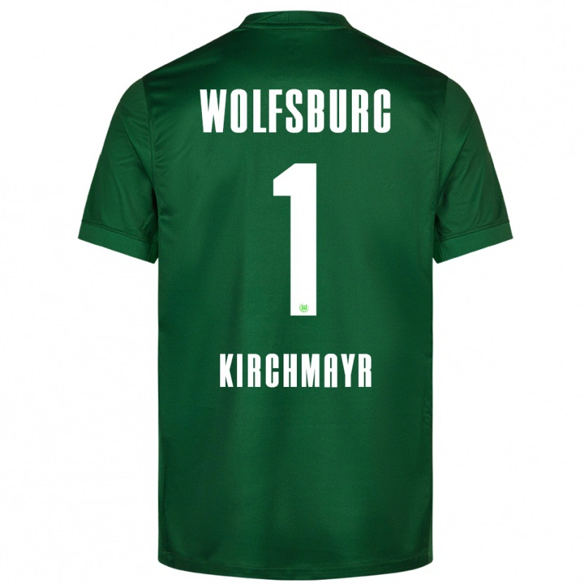 Danxen Herren Juri Kirchmayr #1 Grün Weiß Heimtrikot Trikot 2025/26 T-Shirt Schweiz