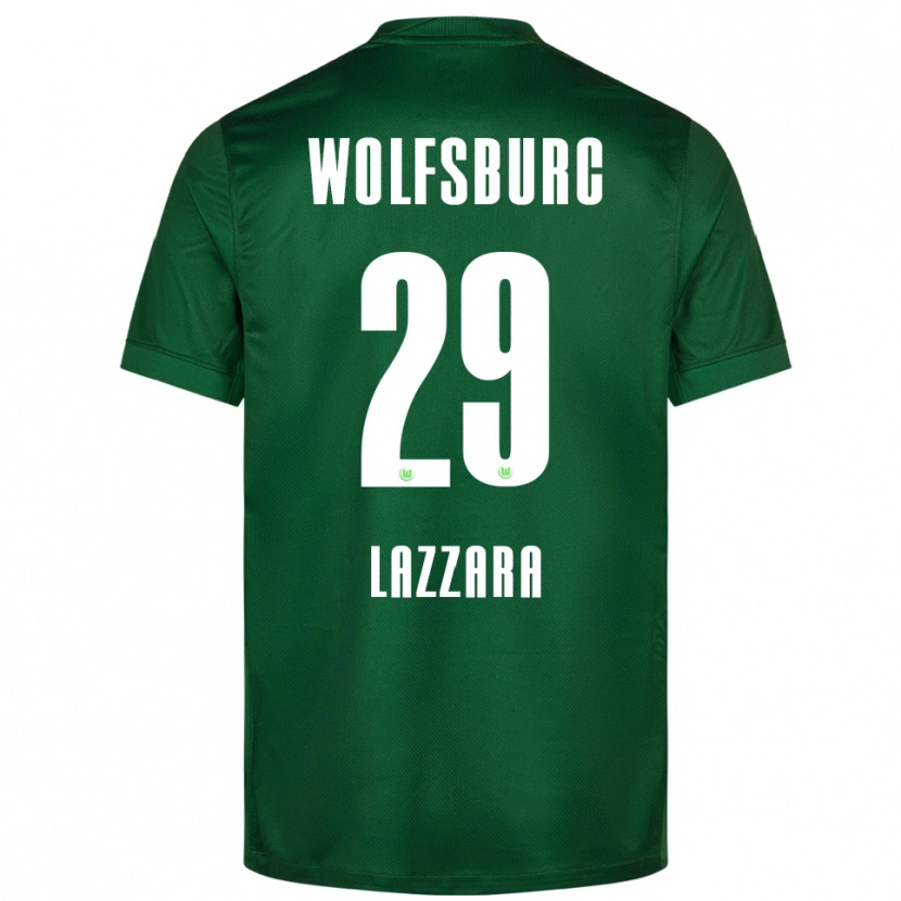 Danxen Herren Luan Lazzara #29 Grün Weiß Heimtrikot Trikot 2025/26 T-Shirt Schweiz
