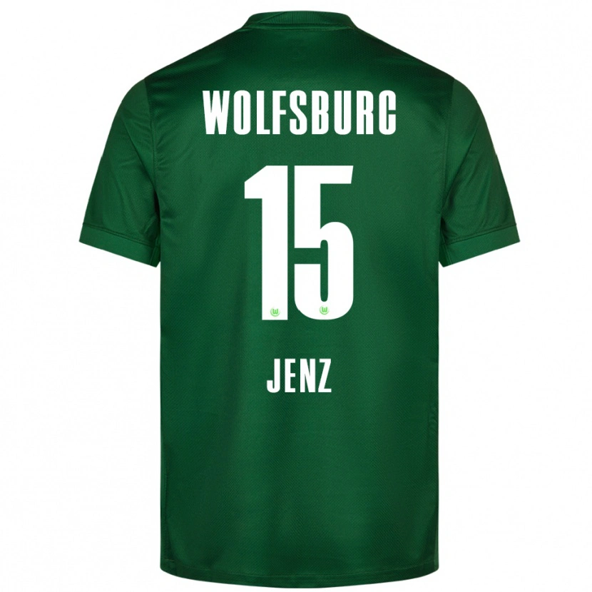 Danxen Herren Moritz Jenz #15 Grün Weiß Heimtrikot Trikot 2025/26 T-Shirt Schweiz