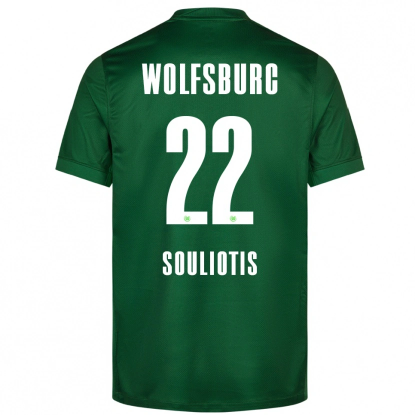 Danxen Herren Spyridon Souliotis #22 Grün Weiß Heimtrikot Trikot 2025/26 T-Shirt Schweiz