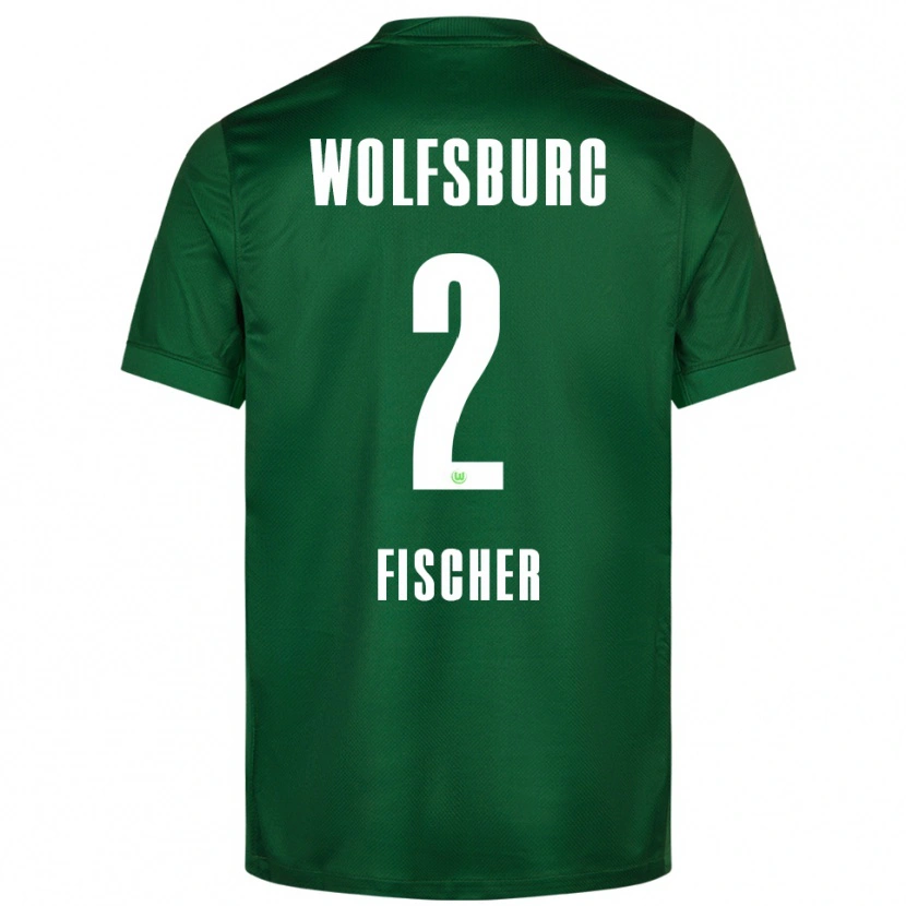 Danxen Herren Kilian Fischer #2 Grün Weiß Heimtrikot Trikot 2025/26 T-Shirt Schweiz
