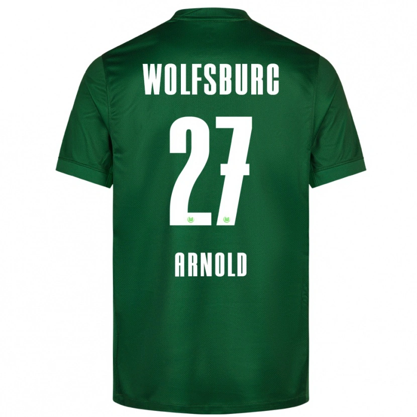 Danxen Herren Maximilian Arnold #27 Grün Weiß Heimtrikot Trikot 2025/26 T-Shirt Schweiz