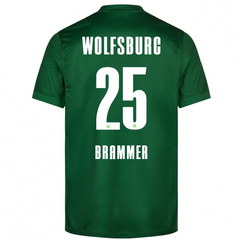 Danxen Herren Ole Brammer #25 Grün Weiß Heimtrikot Trikot 2025/26 T-Shirt Schweiz
