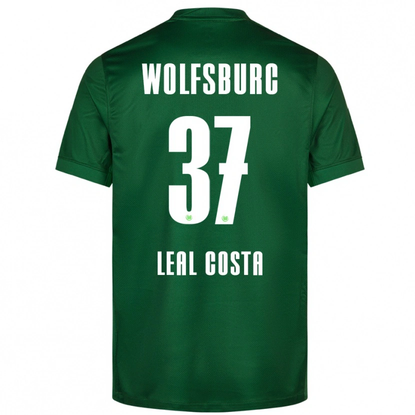 Danxen Herren David Leal Costa #37 Grün Weiß Heimtrikot Trikot 2025/26 T-Shirt Schweiz