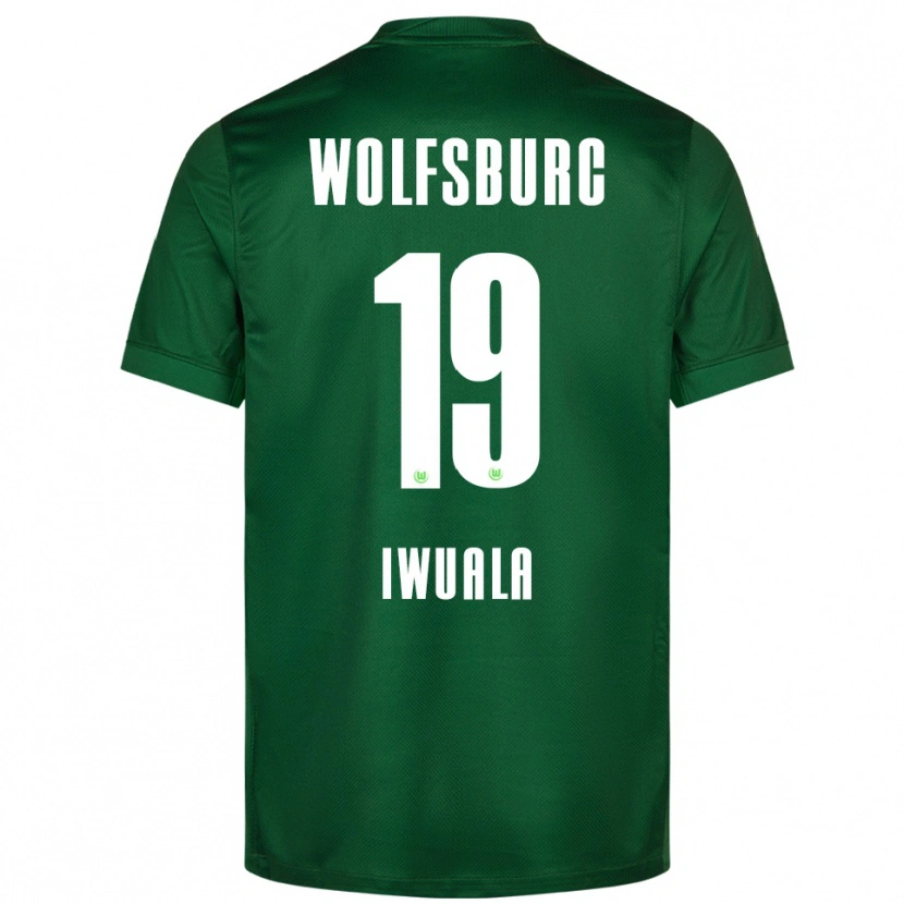Danxen Herren Chisom Iwuala #19 Grün Weiß Heimtrikot Trikot 2025/26 T-Shirt Schweiz