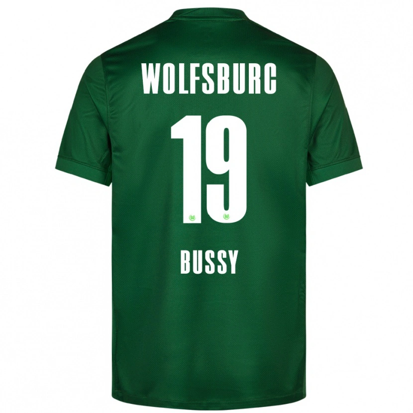 Danxen Herren Kessya Bussy #19 Grün Weiß Heimtrikot Trikot 2025/26 T-Shirt Schweiz