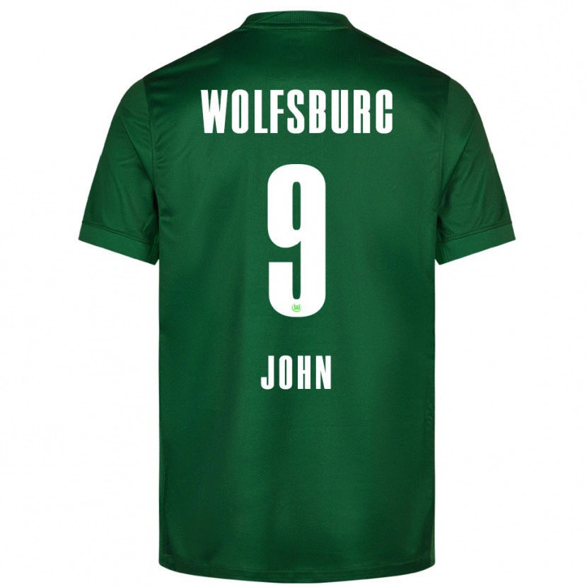 Danxen Herren Michael John #9 Grün Weiß Heimtrikot Trikot 2025/26 T-Shirt Schweiz