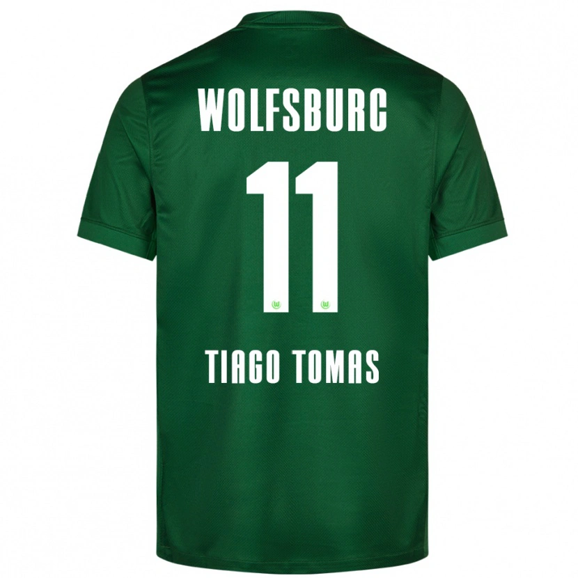 Danxen Herren Tiago Tomás #11 Grün Weiß Heimtrikot Trikot 2025/26 T-Shirt Schweiz