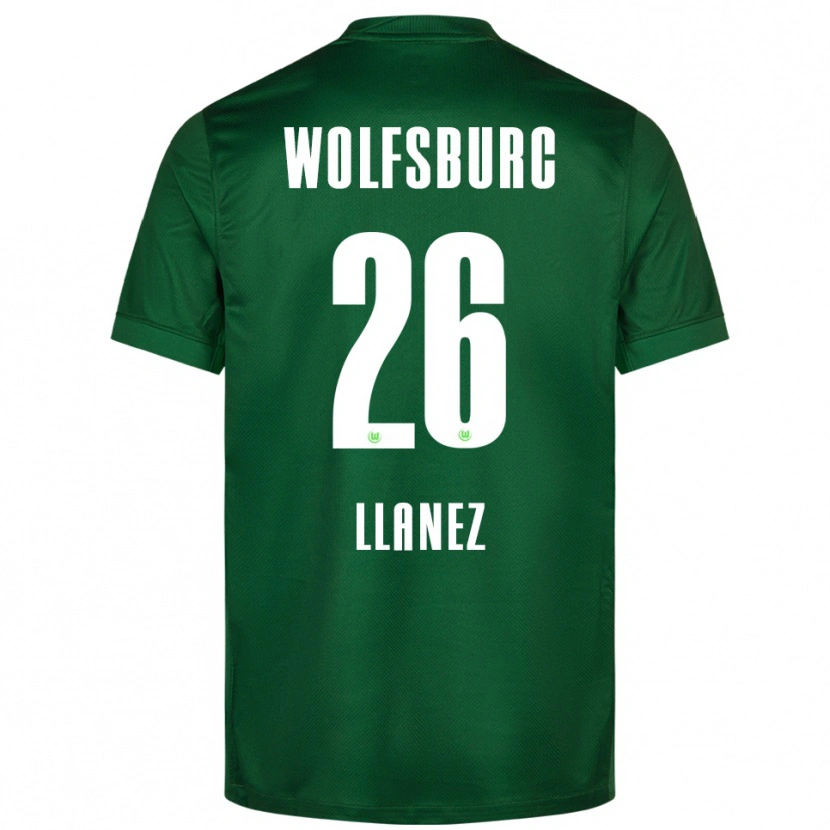 Danxen Herren Ulysses Llanez #26 Grün Weiß Heimtrikot Trikot 2025/26 T-Shirt Schweiz