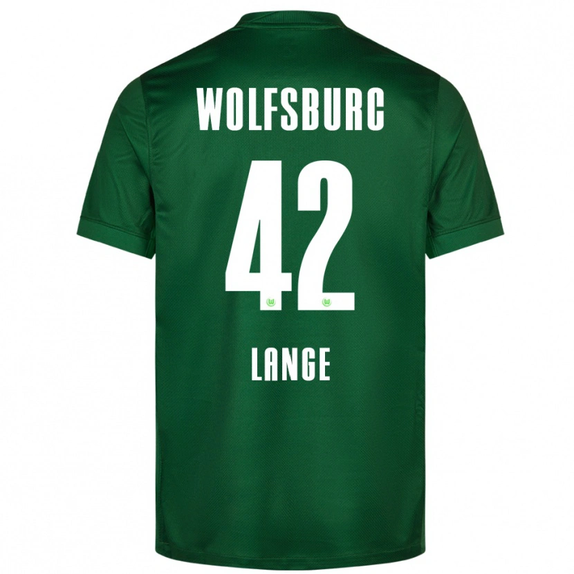 Danxen Herren Felix Lange #42 Grün Weiß Heimtrikot Trikot 2025/26 T-Shirt Schweiz