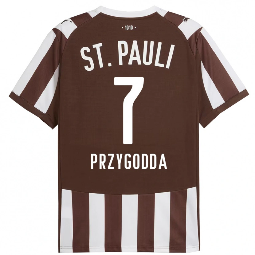 Danxen Herren Claudio Fabrizio Gonzalez Przygodda #7 Kaffee Weiß Heimtrikot Trikot 2025/26 T-Shirt Schweiz