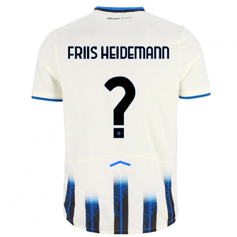 Danxen Herren Lukas Friis Heidemann #0 Weiß Blau Auswärtstrikot Trikot 2025/26 T-Shirt Schweiz