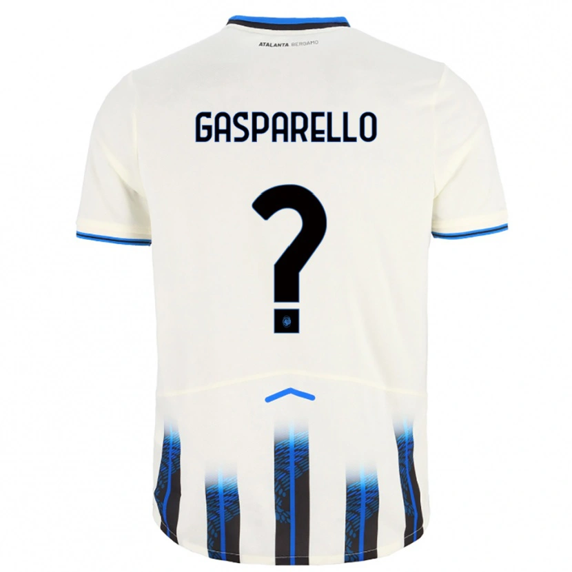 Danxen Herren Francesco Gasparello #0 Weiß Blau Auswärtstrikot Trikot 2025/26 T-Shirt Schweiz
