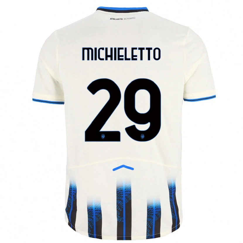 Danxen Herren Andrea Michieletto #29 Weiß Blau Auswärtstrikot Trikot 2025/26 T-Shirt Schweiz