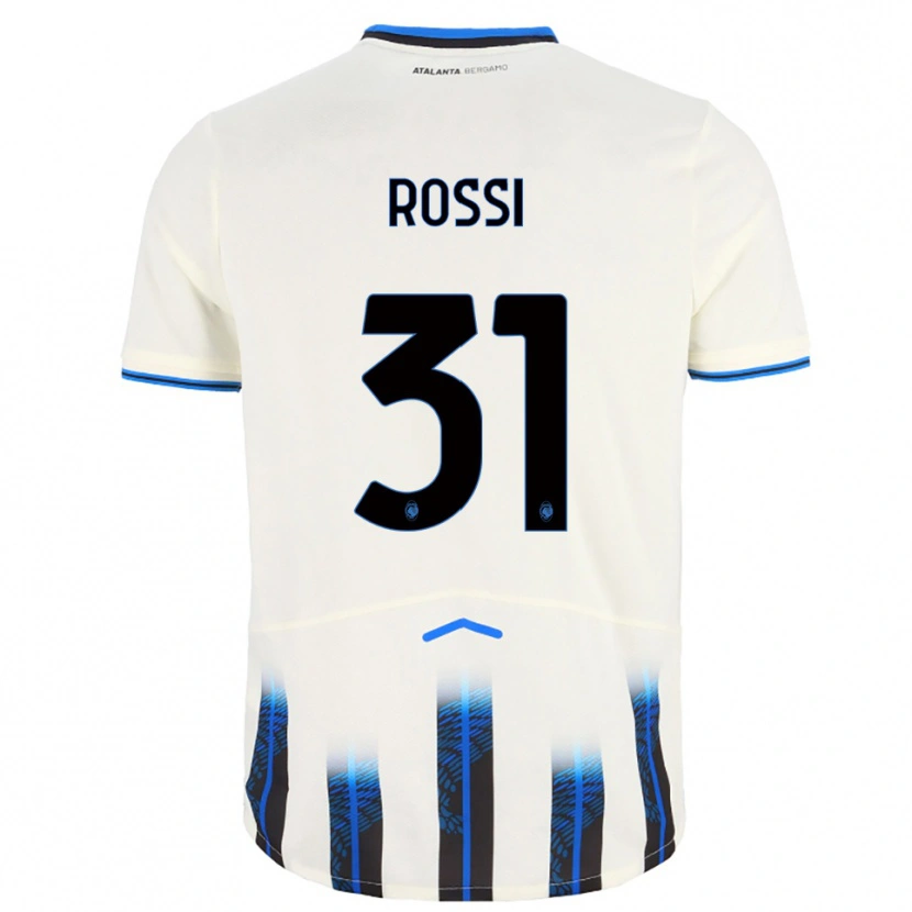 Danxen Herren Francesco Rossi #31 Weiß Blau Auswärtstrikot Trikot 2025/26 T-Shirt Schweiz