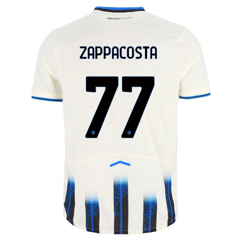 Danxen Herren Davide Zappacosta #77 Weiß Blau Auswärtstrikot Trikot 2025/26 T-Shirt Schweiz