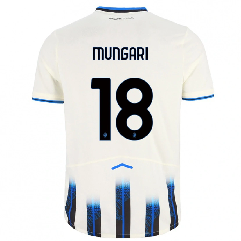 Danxen Herren Giuseppe Mungari #18 Weiß Blau Auswärtstrikot Trikot 2025/26 T-Shirt Schweiz