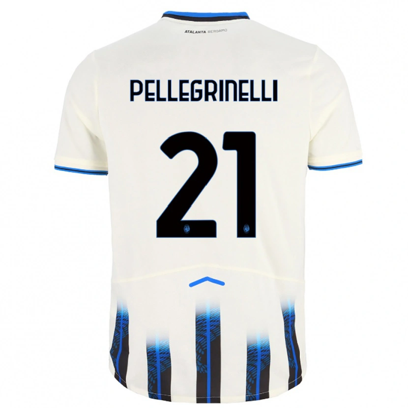 Danxen Herren Giorgia Pellegrinelli #21 Weiß Blau Auswärtstrikot Trikot 2025/26 T-Shirt Schweiz