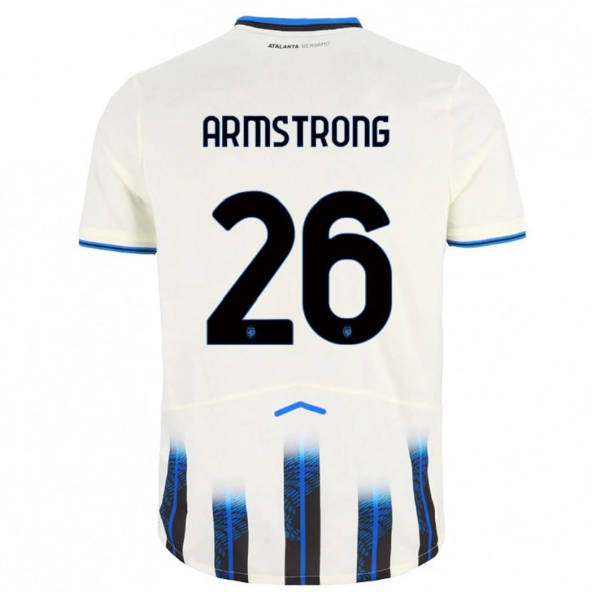 Danxen Herren Daniel Armstrong #26 Weiß Blau Auswärtstrikot Trikot 2025/26 T-Shirt Schweiz