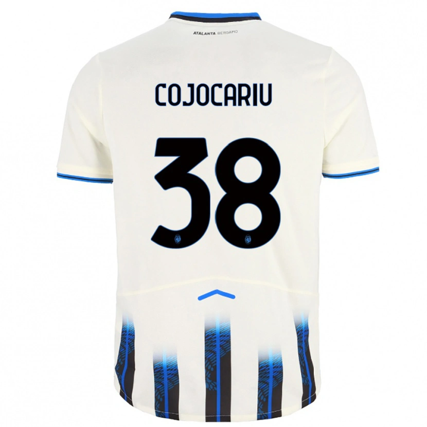 Danxen Herren Raul Cojocariu #38 Weiß Blau Auswärtstrikot Trikot 2025/26 T-Shirt Schweiz