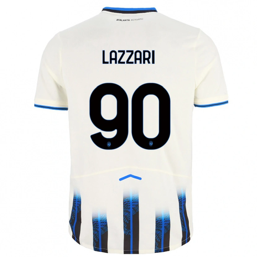 Danxen Herren Ilaria Lazzari #90 Weiß Blau Auswärtstrikot Trikot 2025/26 T-Shirt Schweiz