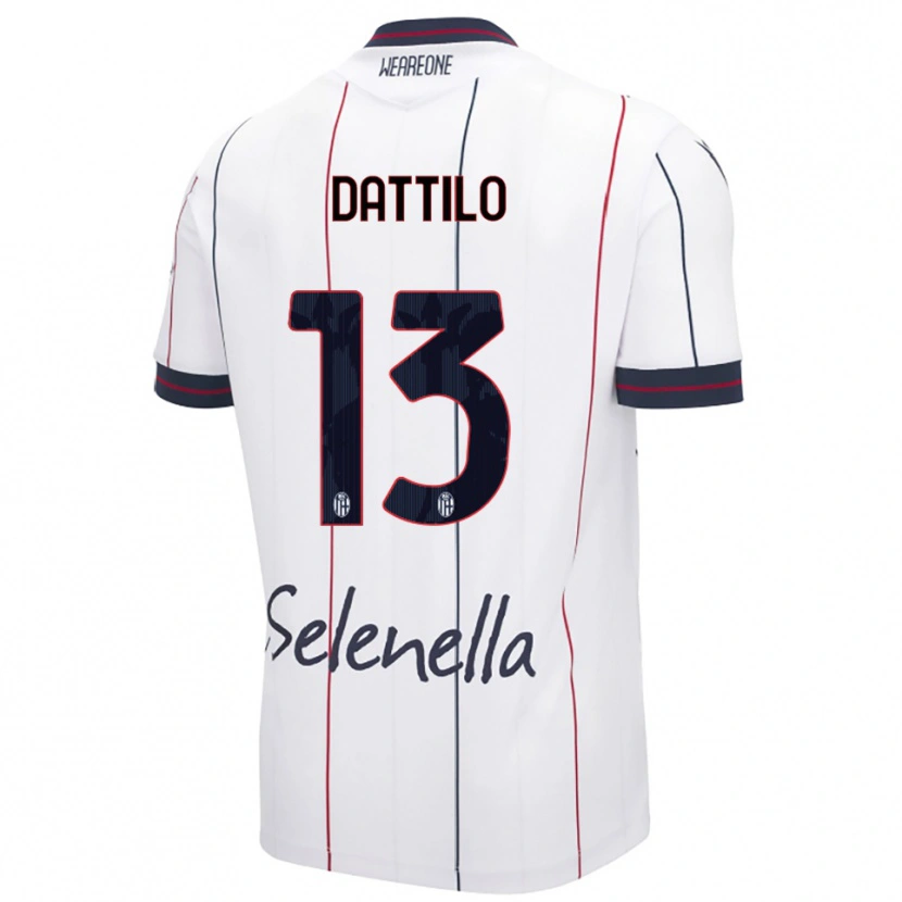 Danxen Herren Gabriel Dattilo #13 Weiß Königsblau Auswärtstrikot Trikot 2025/26 T-Shirt Schweiz